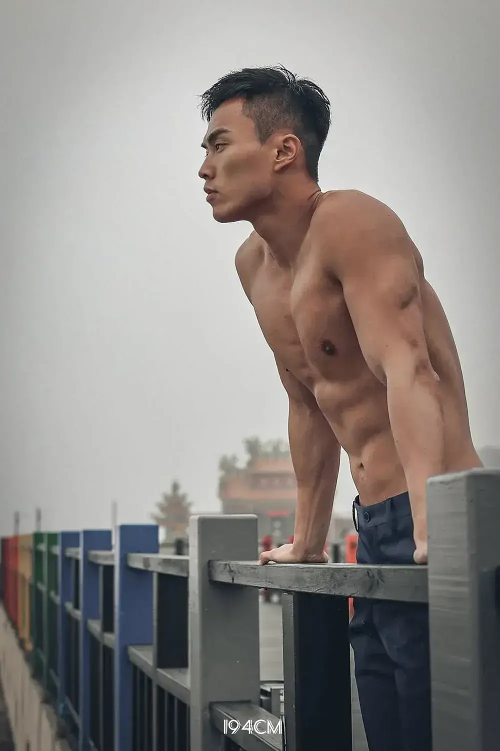 中国台湾健身男模Hank写真 摄影师stefan168cm